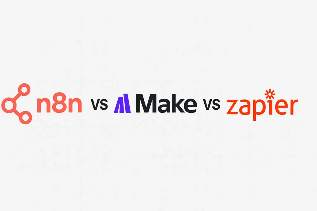 n8n vs make vs zapier